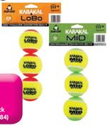 Karakal Mid Tennis Balls-3 Per Pack