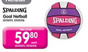 Spalding Goal Netball