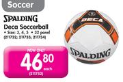 Spalding Deca Soccer Ball
