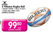 Gilbert 5 Fifteens Rugby Ball VX300