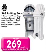 GM 202 Batting Pads Each