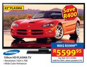 Samsung 43"(109cm) HD Plasma TV