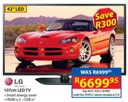 LG 42"(107cm) LED TV