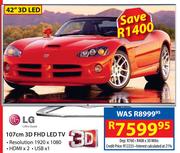 LG 42"(107cm) 3D FHD LED TV