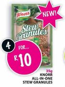 Knorr All-in-One Stew Granules-4x35gm