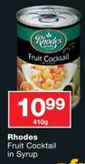 Rhodes Fruit Cocktail In Syrup-410g