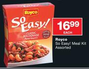 Royco So Easy! Meal Kit Assorted