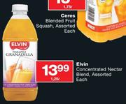 Elvin Concentrated Nectar Blend-1.25Ltr