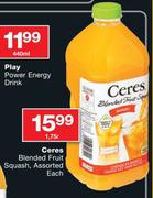 Ceres Blended Fruit Squash-1.75Ltr