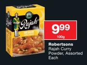 Robertsons Rajah Curry Powder-100gm