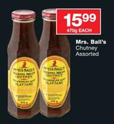 Mrs. Ball's Chutney Assorted-470g Each
