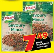 Knorr Cook-In-Sauce Assorted-Each