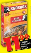 Knorrox Stock Cubes Assorted-24's