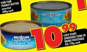 Cape Point Shredded Tuna In Brine/Vegetable Oil-170g Each