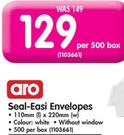 Aro DLB Seal-Easi Envelopes-500 Per Box