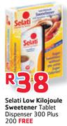 Selati Low Kilojoule Sweetener Tablet Dispenser-300+200 Free