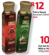 Pakco Sauce Assorted-250ml Each