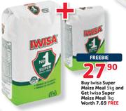 Iwisa Super Maize Meal 5kg Plus Iwisa Super Maize Meal 1kg Free
