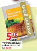 PnP Instant Sauce Or Gravy Assorted-40g Each