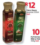 Pakco Sauce Assorted- 250ml Each