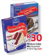 Pillsbury Cake Mix Assorted- 410/510g Each