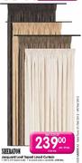 Sherton jacquard Topped lined Curtain-Per Drop