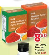 PnP Curry Powder Assorted - 100g Each