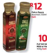 Pakco Sauce Assorted - 250ml Each