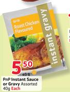 PnP Instant Sauce Or Gravy Assorted - 40g 