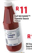 PnP No Name Tomato Sauce - 750ml