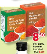 PnP Curry Powder-100G Each