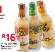 All Joy Veri Peri Sauce-250Ml Each