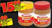 Ritebrand Smooth/Crunchy Peanut Butter-400g Each
