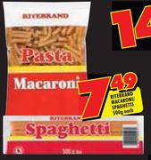 Ritebrand Macaroni/Spaghetti-500g Each