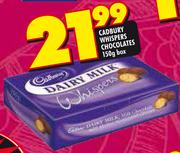 Cadbury Whispers Chocolates-150g Box