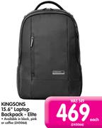 Kingsons 15.6" Laptop Backpack Elite