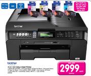 Brother 4-In-1 Colour Inkjet Printer MFC-J6510DW