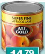 All Gold Super Fine Apricot Jam-900g