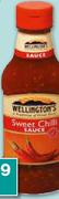 Wellington's Sweet Chilli Sauce-500ml