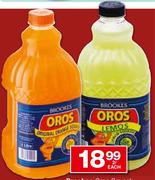 Brookes Oros Squash Concentrate-2Ltr.-Each
