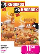 Knorrox Stock Cubes(All Flavours)-10x24's