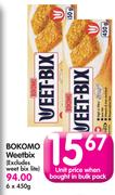 Bokomo Weetbix-6x450G