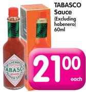 Tabasco Sauce-60Ml Each