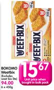 Bokomo Weetbix-6x450G