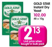 Gold Star Instant Dry Yeast-48x10g
