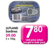 Jutland Sardines-5x106G