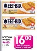 Bokomo Weetbix-6x450G