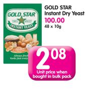Gold Star Instant Dry Yeast-48x10G