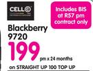 BlackBerry 9720-On Straight Up 100 TopUp