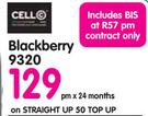 BlackBerry 9320-On Straight Up 50 TopUp